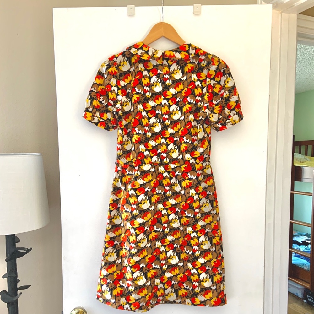 Autumn Anthropologie Karen Walker Dress 4 XSoldX - Picture 2 of 6